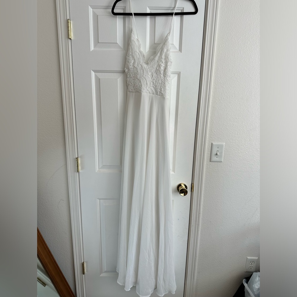 Lulus White Maxi Dress